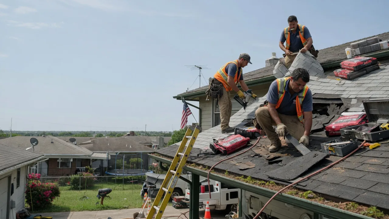 Roof Repair in Washington Court House, OH near me